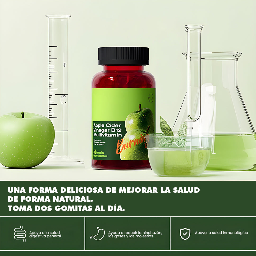 AppleFit | Gomitas Detox con Vinagre de Manzana