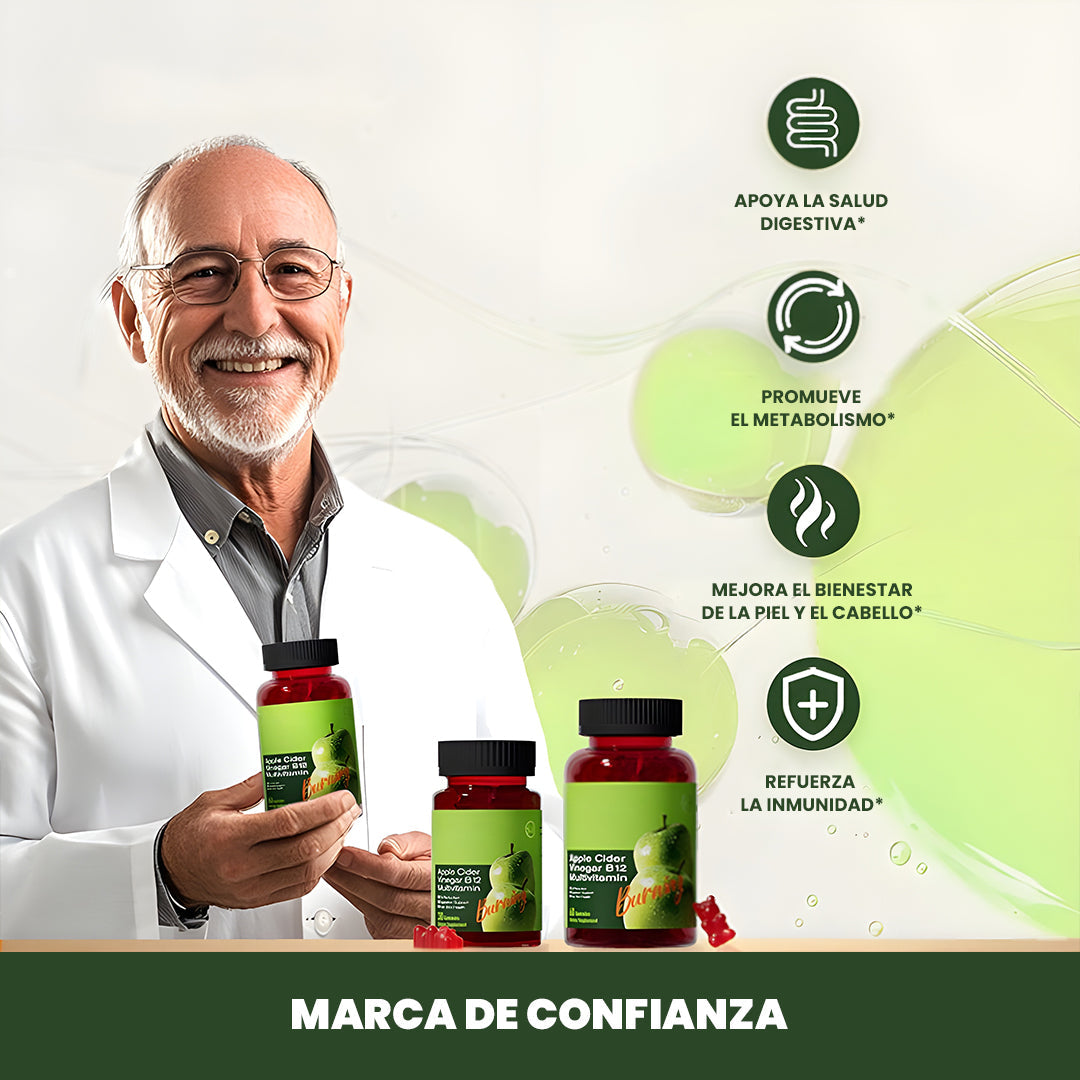 AppleFit | Gomitas Detox con Vinagre de Manzana