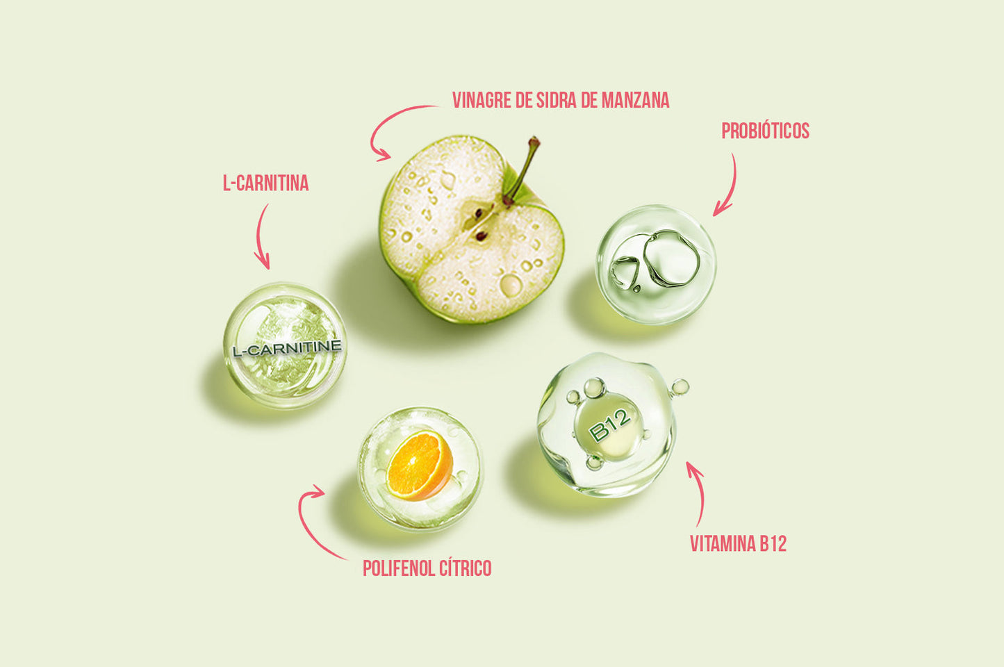 AppleFit | Gomitas Detox con Vinagre de Manzana