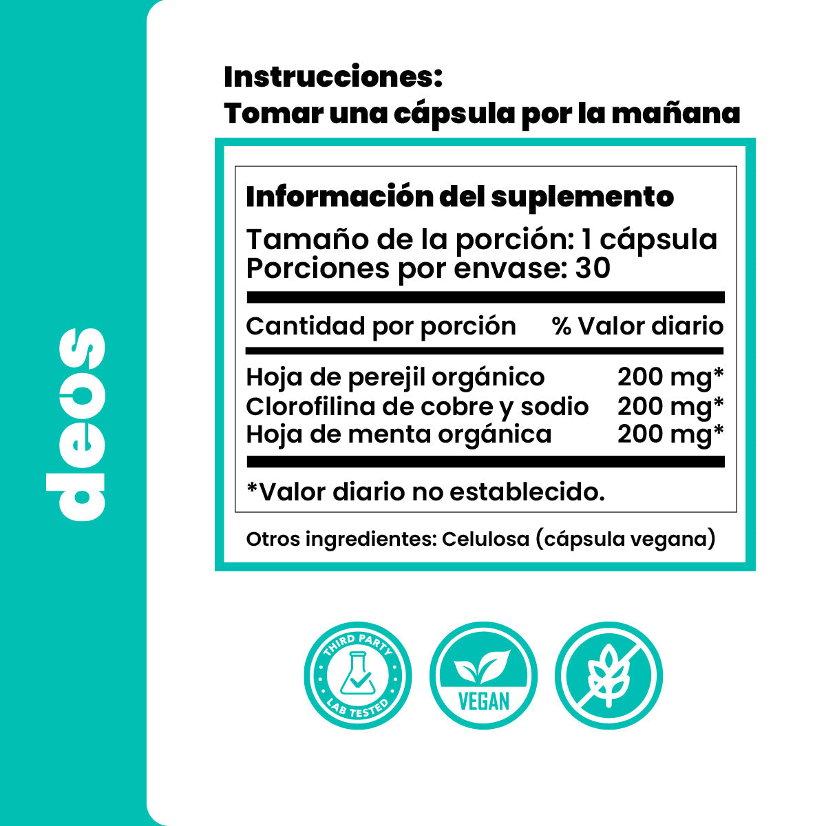 Deos® FreshCore - Desodorante interno