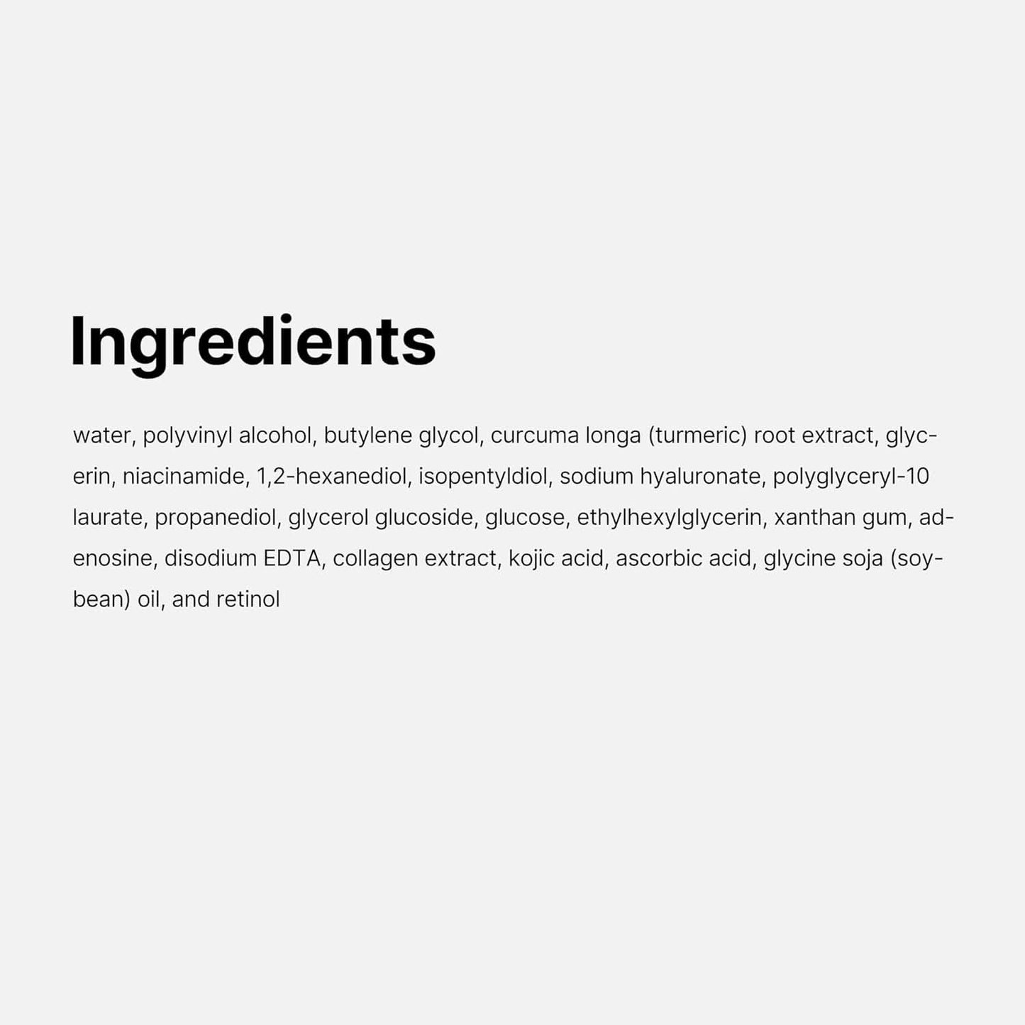 Revix Turmeric Kojic Acid + Collagen Night Mask