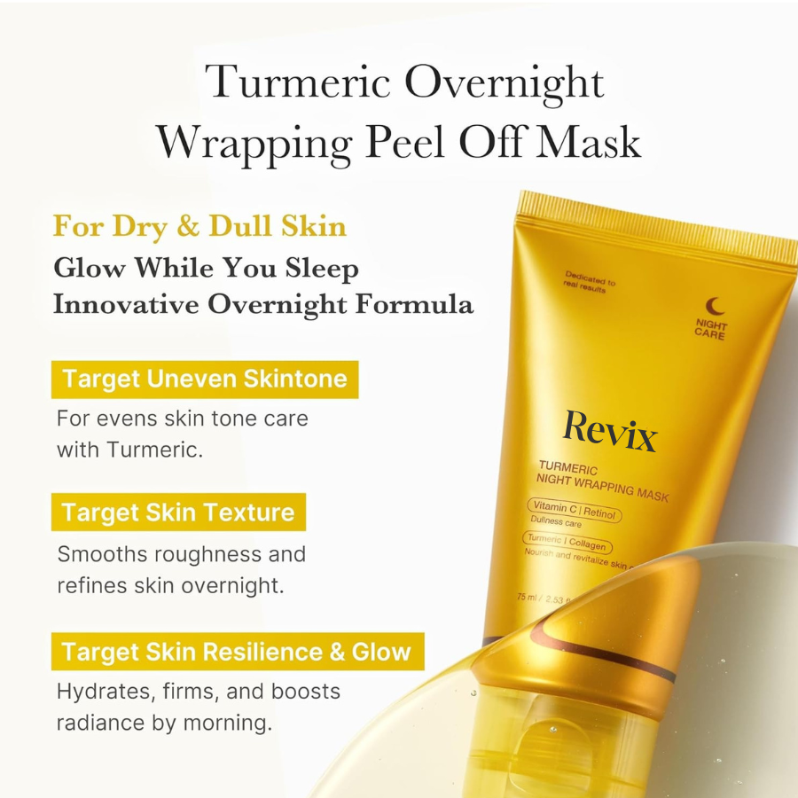 Revix Turmeric Kojic Acid + Collagen Night Mask