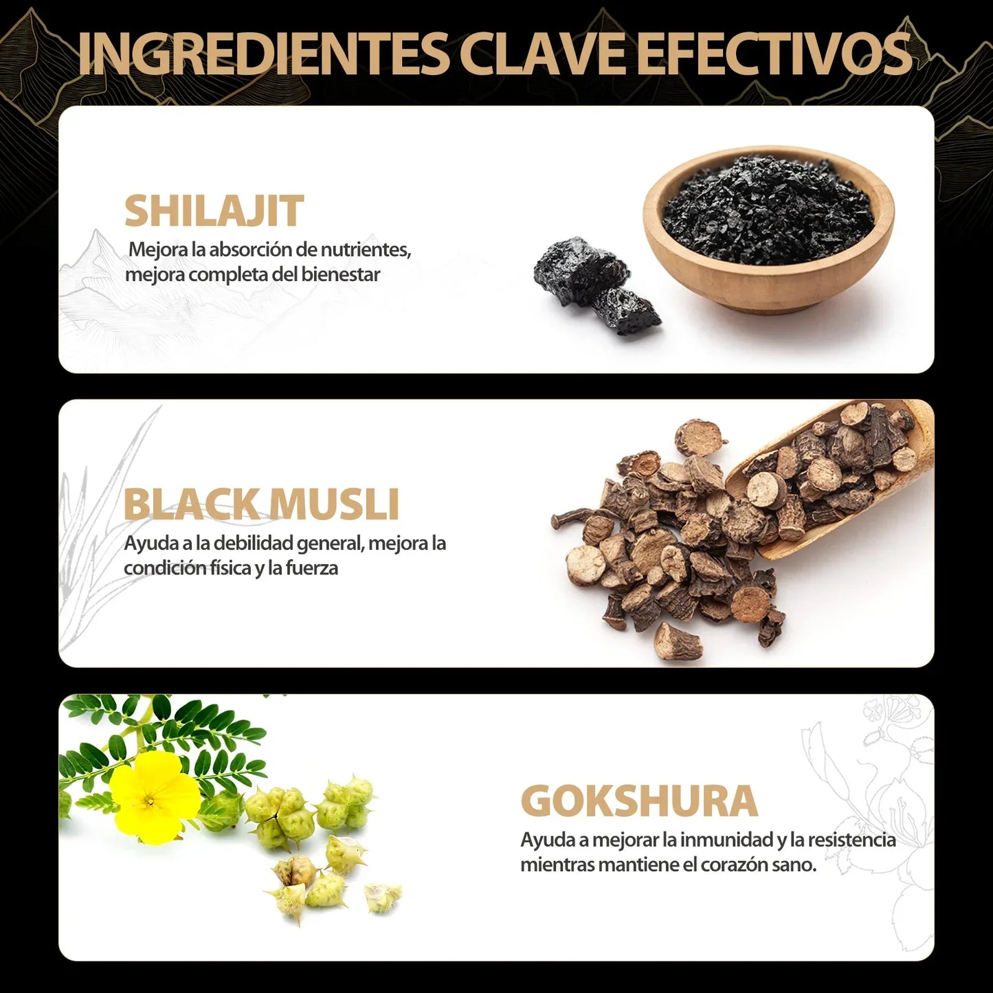 Shilajit®  – Gomitas de Energía del Himalaya