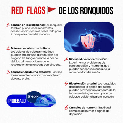 SNORING® Boquilla Antirronquidos Termo-Adaptativa