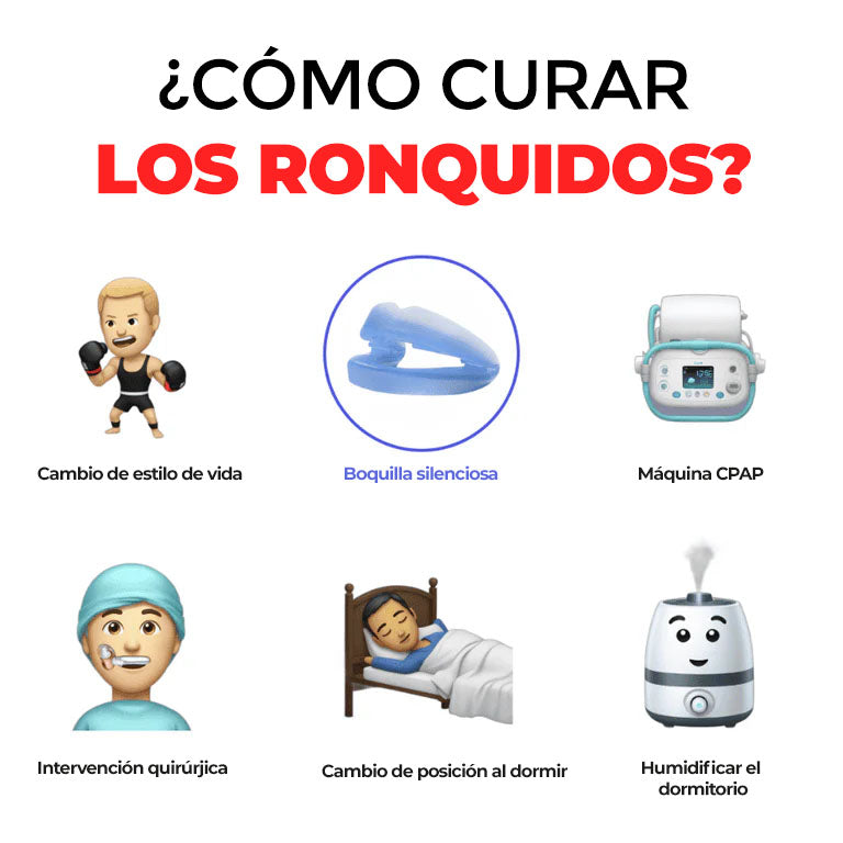 SNORING® Boquilla Antirronquidos Termo-Adaptativa