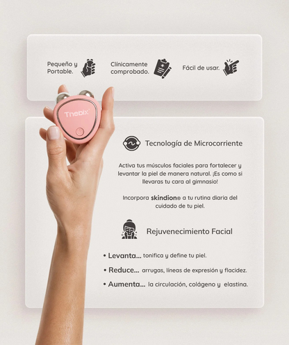 Dispositivo de Rejuvenecimiento Facial Thebix Rosa