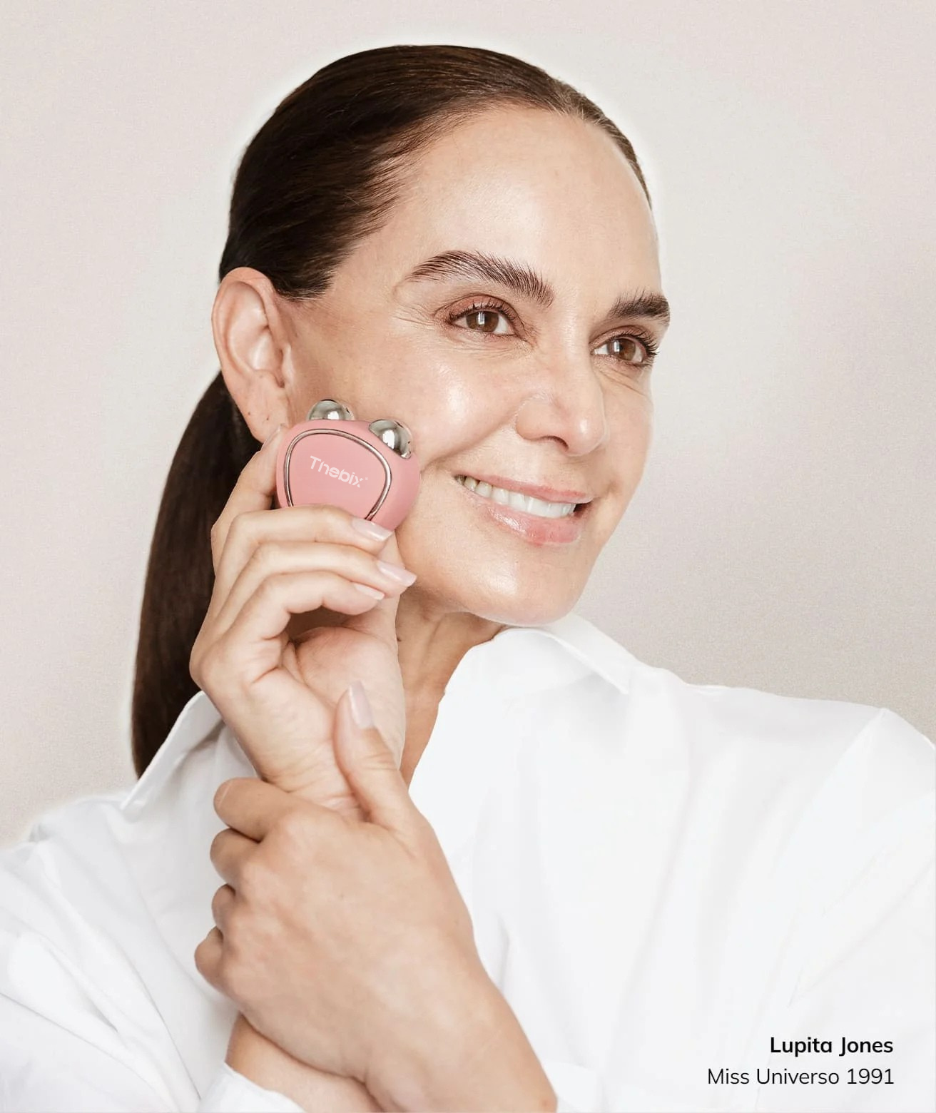 Dispositivo de Rejuvenecimiento Facial Thebix Rosa