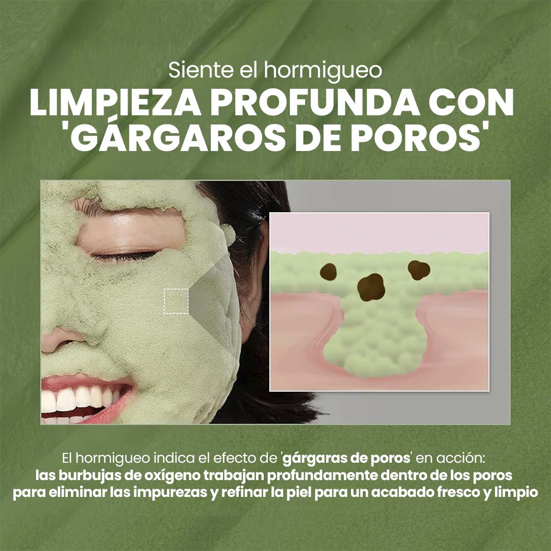 Bubbly® - Mascarilla de Burbujas de Albahaca