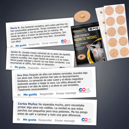 MagnetRX® - Parches con Imanes Terapéuticos