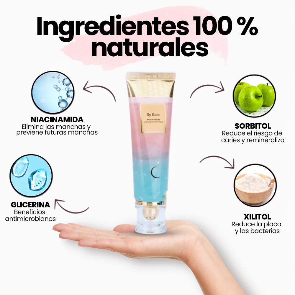 Dentify® - Pasta Dental Blanqueadora con Niacinamida