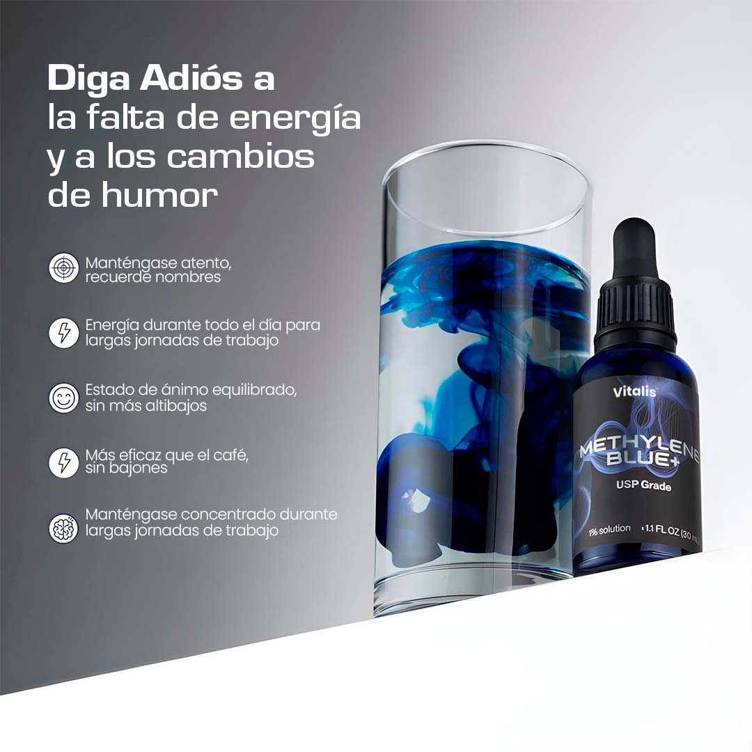 Vitalis Gotas de azul de metileno al 1%