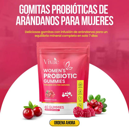 Vivae® - Gomitas con Probióticos Cranberry