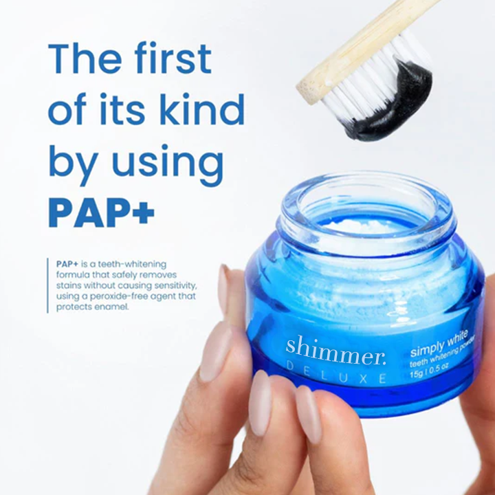 Shimmer® - Polvo Blanqueador Dental